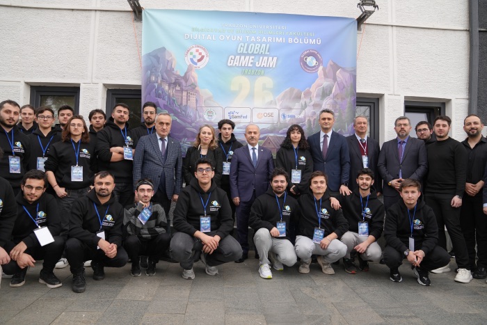 Global Game Jam Trabzon ziyaretçileri